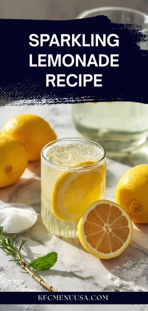 Sparkling Lemonade Recipe