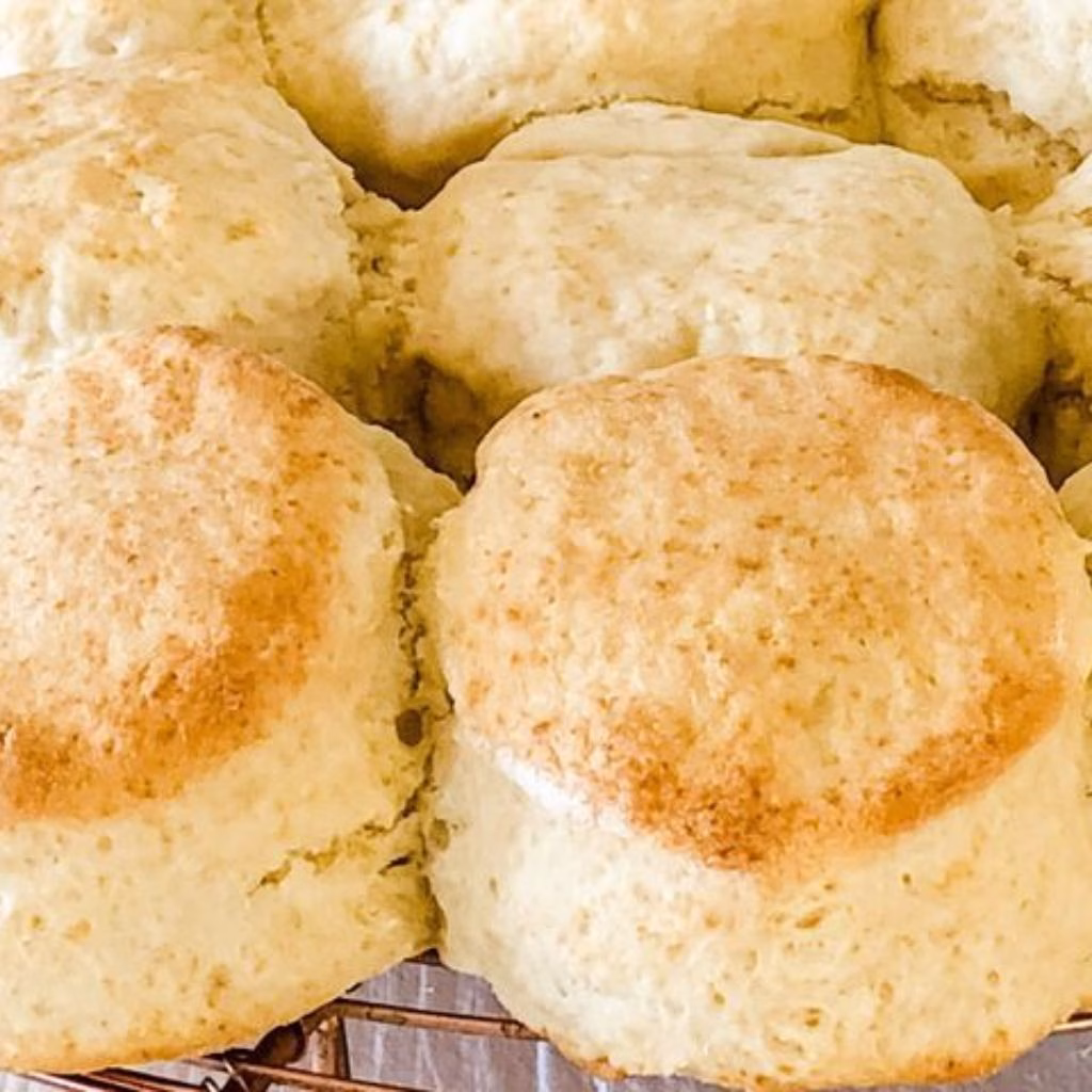 Sparkling Water & Cream Scones