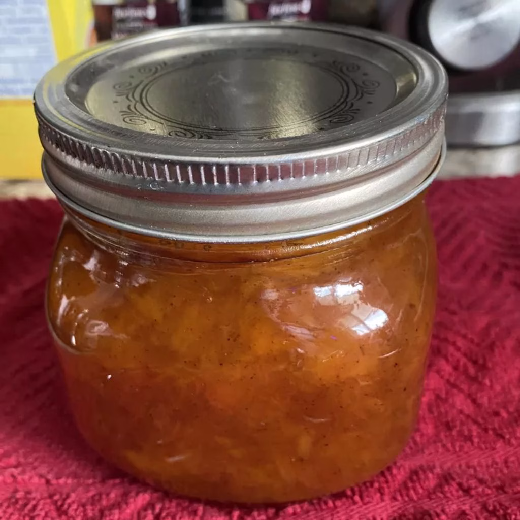 Spiced Peach Jam