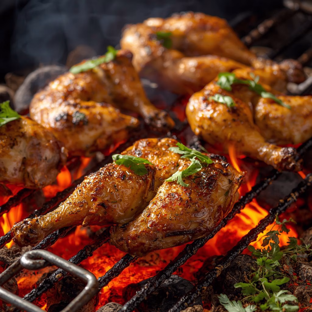 Spicy Yogurt-Marinated Tandoori Chicken Recipe