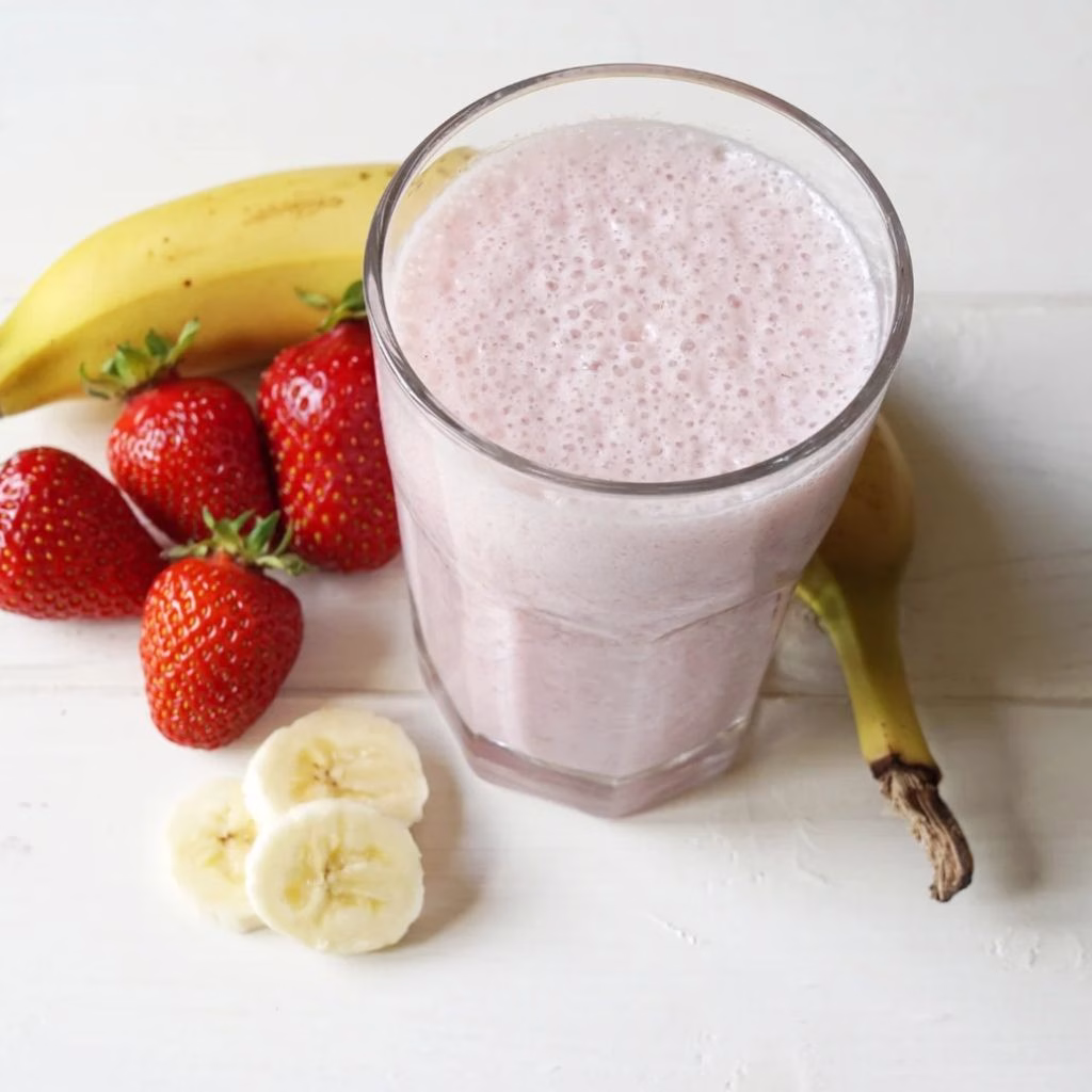 Strawberry Banana Bliss Smoothie