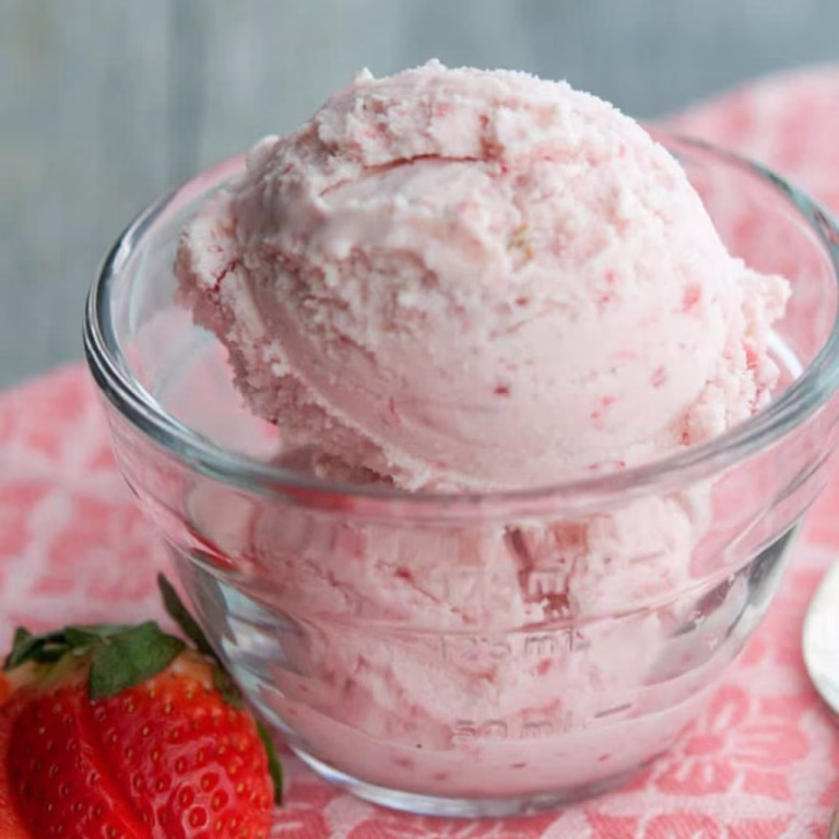 Strawberry Ice Cream Recipe