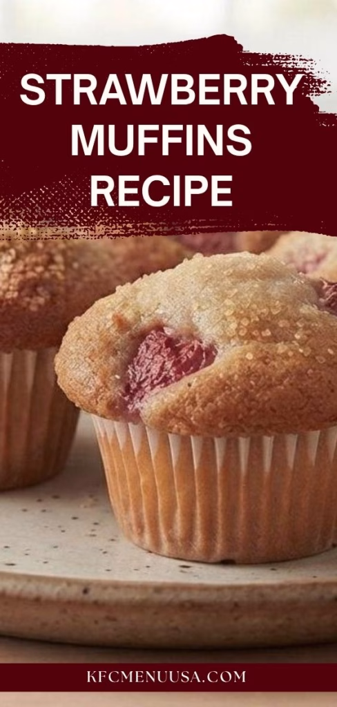 Strawberry Muffins Recipe