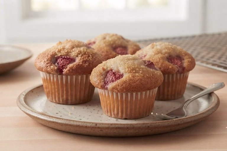 Strawberry Muffins Recipe