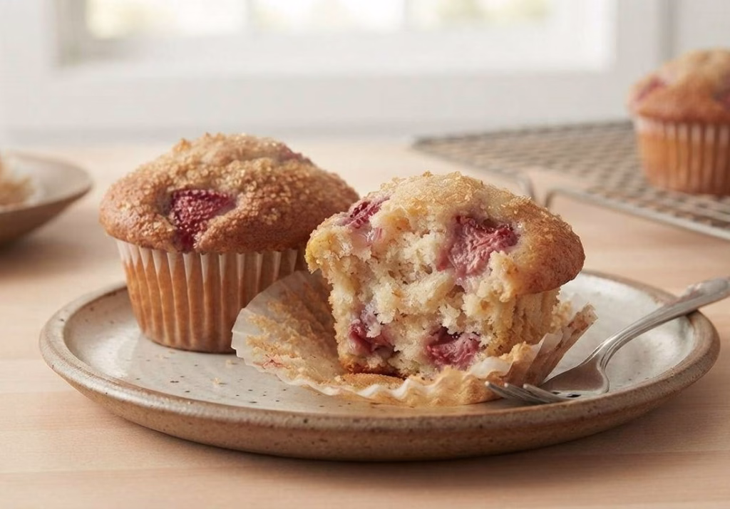 Strawberry Muffins Recipe