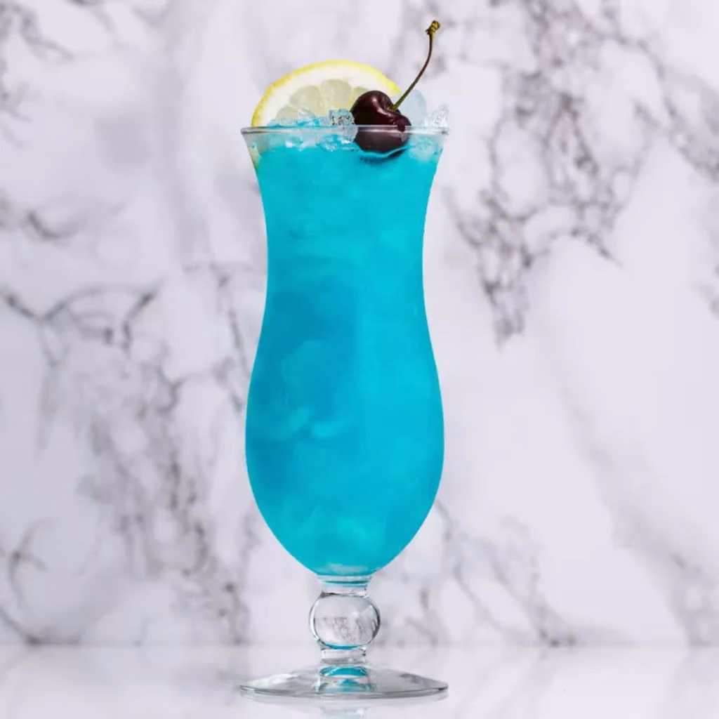 The Blue Lagoon Cocktail