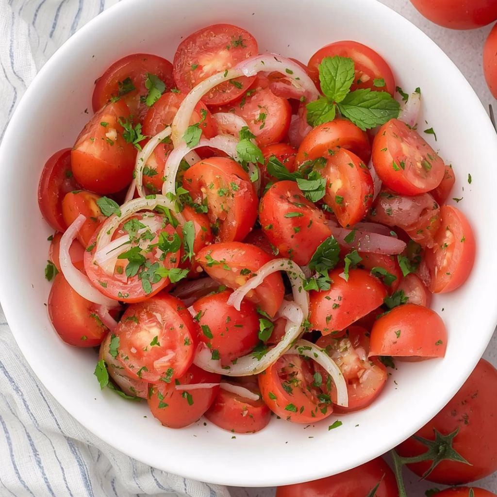 Tomato Onion Salad Recipe
