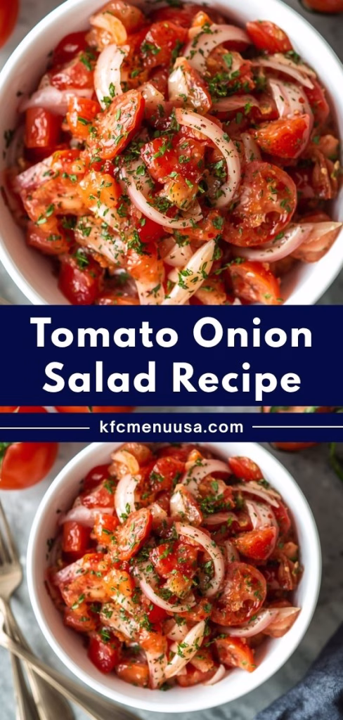 Tomato Onion Salad Recipe