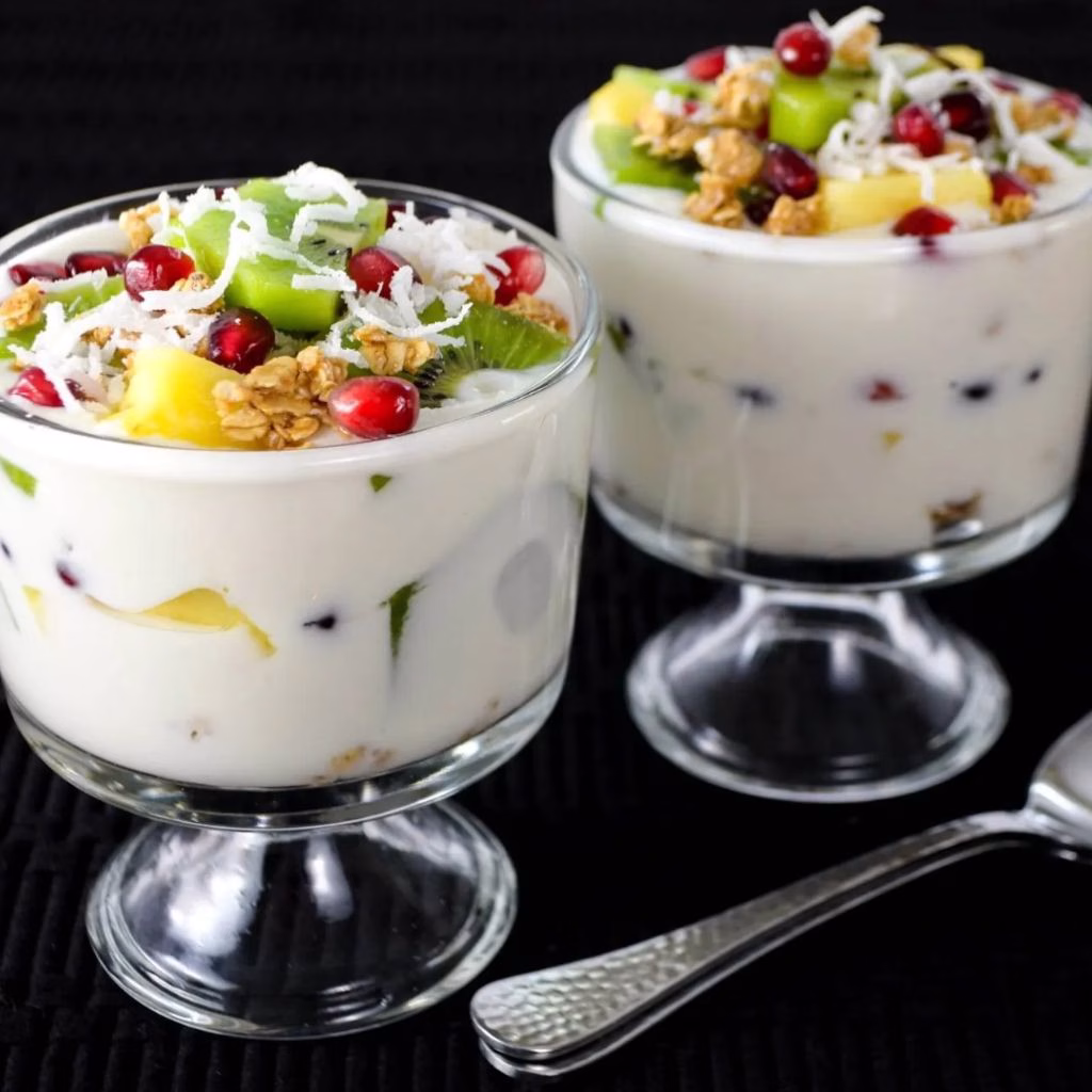 Tropical Paradise Ice Cream Parfait