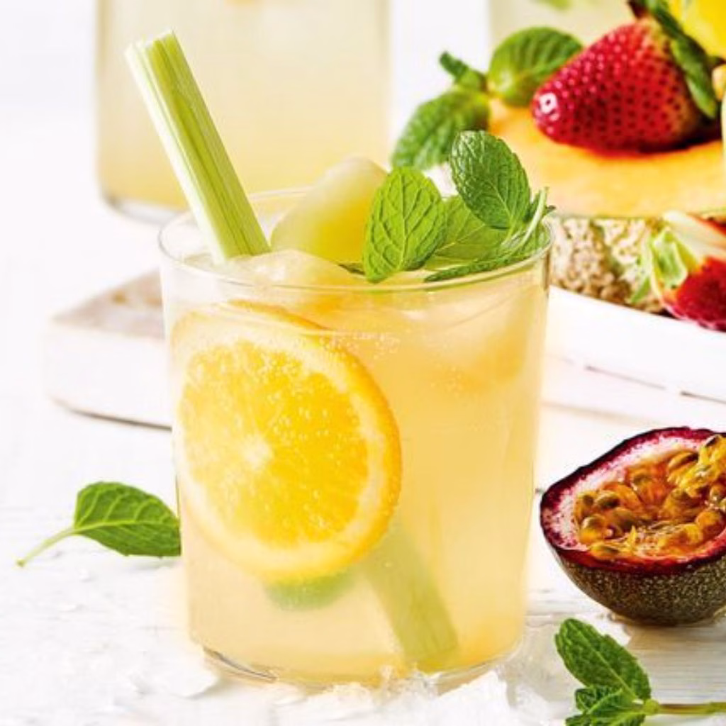 Tropical Punch Mocktail