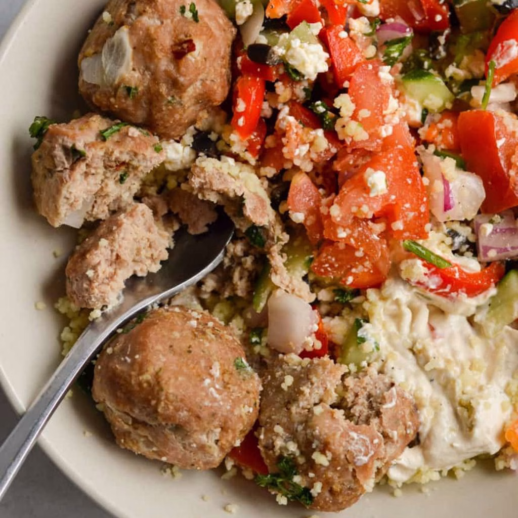 Turkey Feta Meatballs