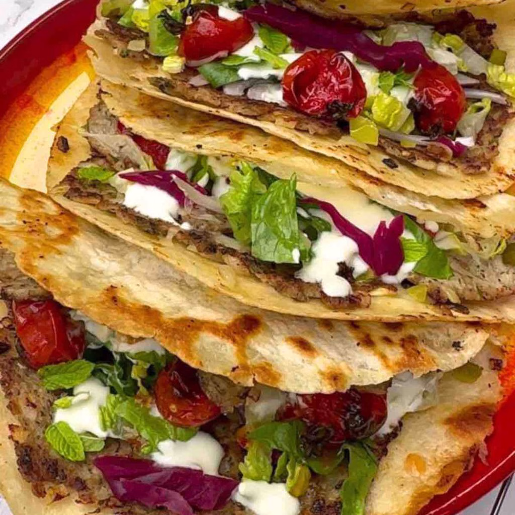 Turkish Turkey Kefta Tacos