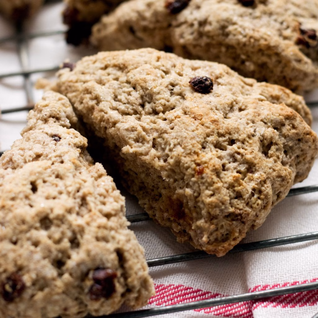 Vegan Cinnamon Coconut Scones