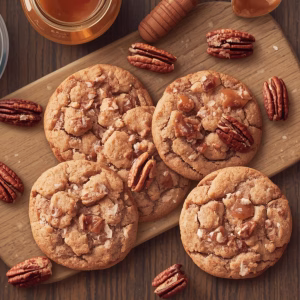 Caramel Pecan Cookies Recipe
