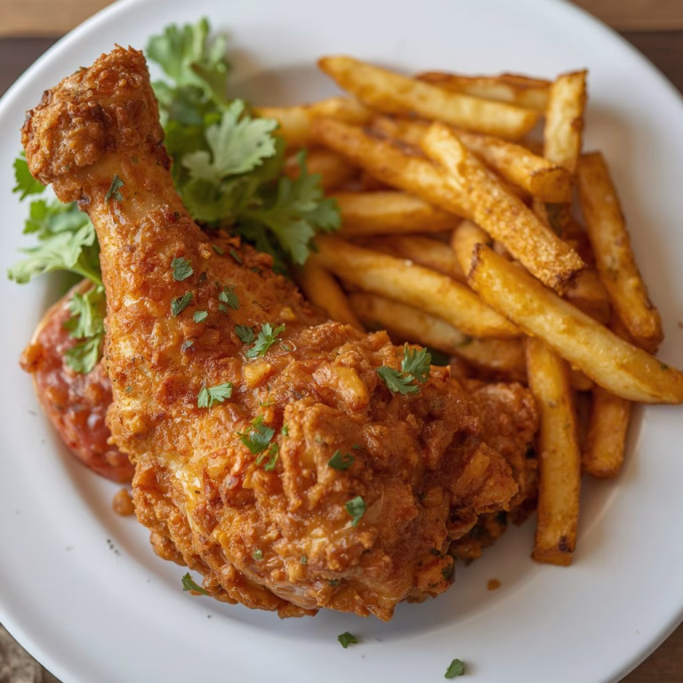 Chicken and Fries Recipe