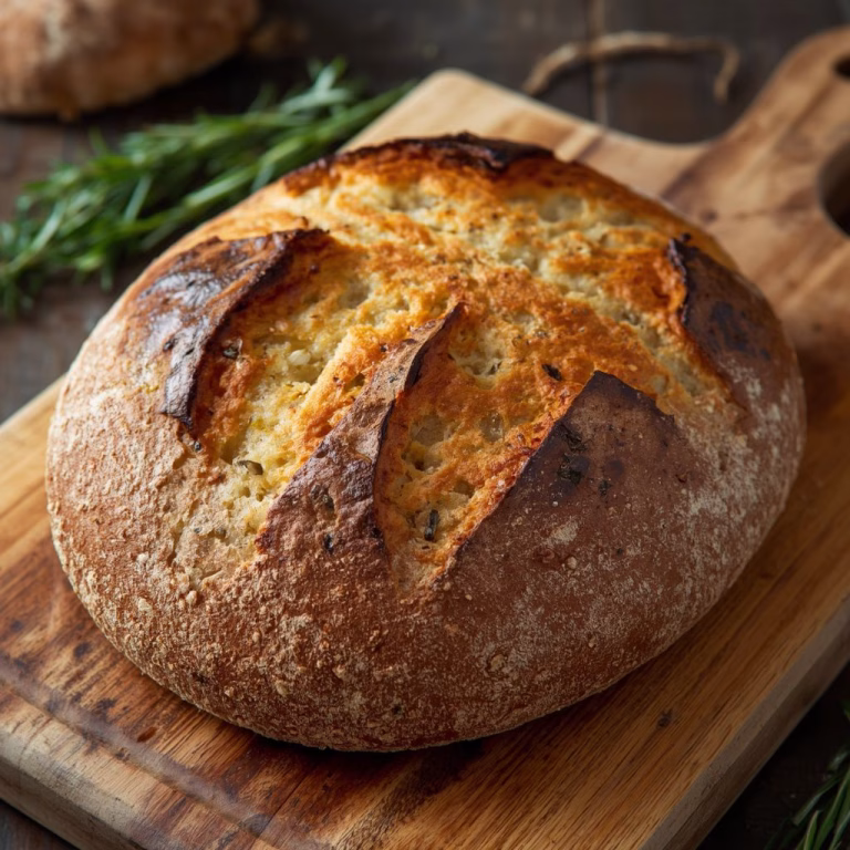 Garlic Rosemary Sourdough
