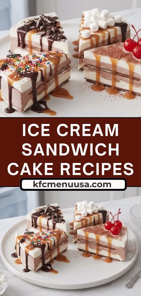 Ice Cream Sandwich Cake Recipe
