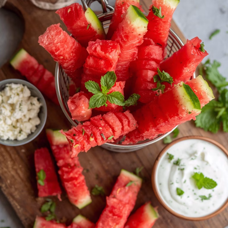 Watermelon Fries Recipe
