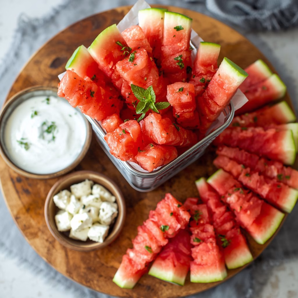 Watermelon Fries Recipe