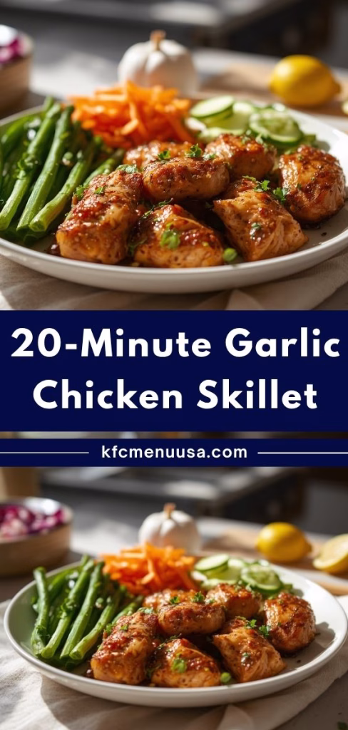 20-Minute Garlic Butter Chicken Skillet Recipe
