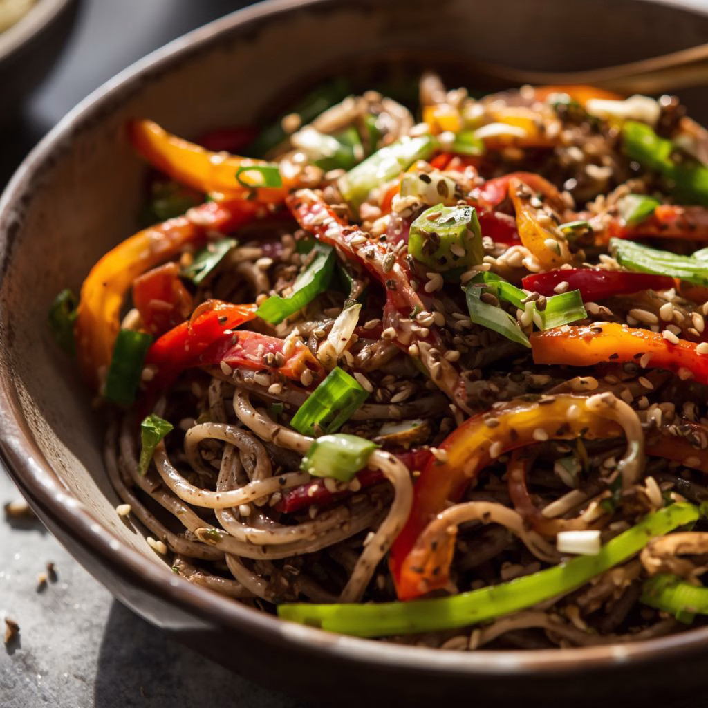 20-Minute Soba Noodle Salad Recipe
