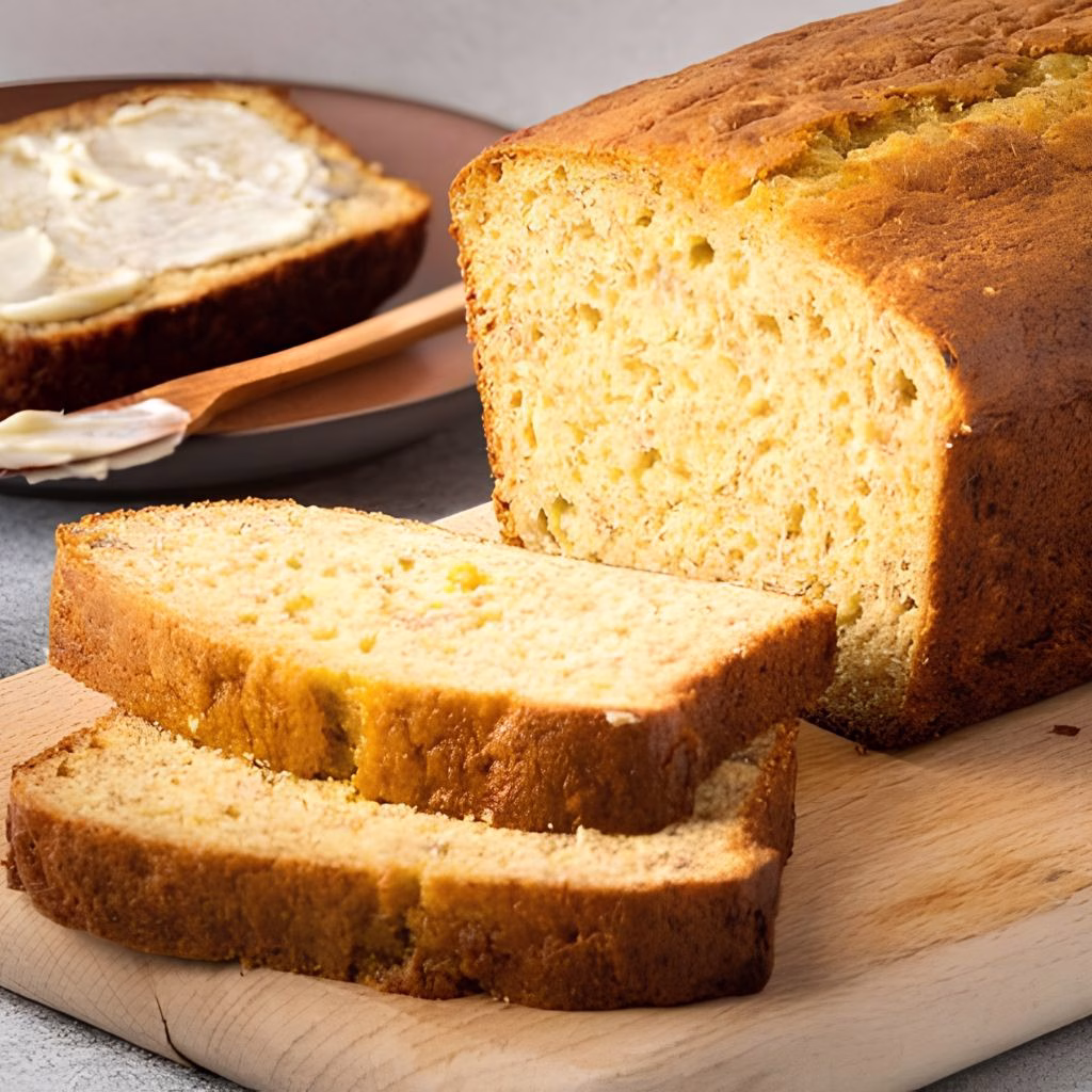 3-Ingredient Banana Bread Recipe