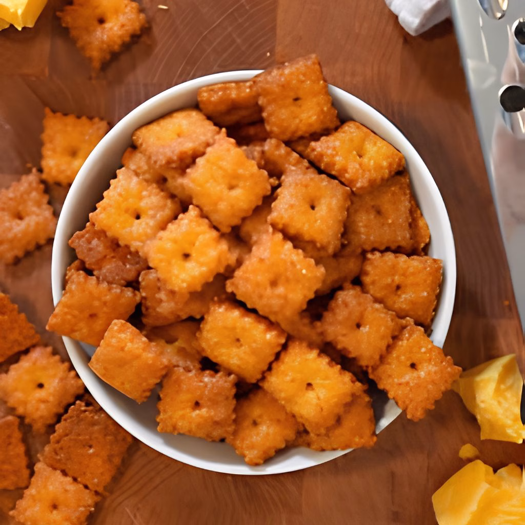 4-Ingredient Homemade Cheez-Its Recipe