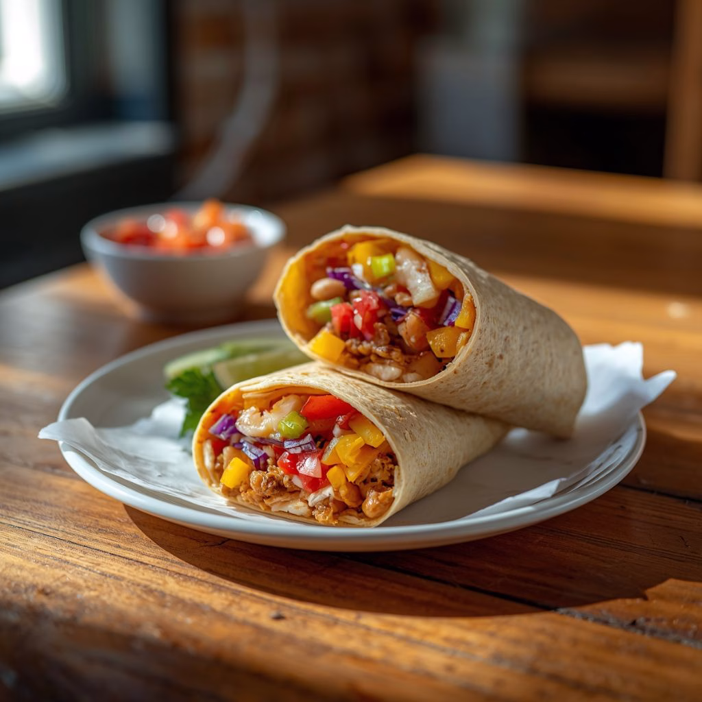 5-Ingredient Bean Burrito Recipe