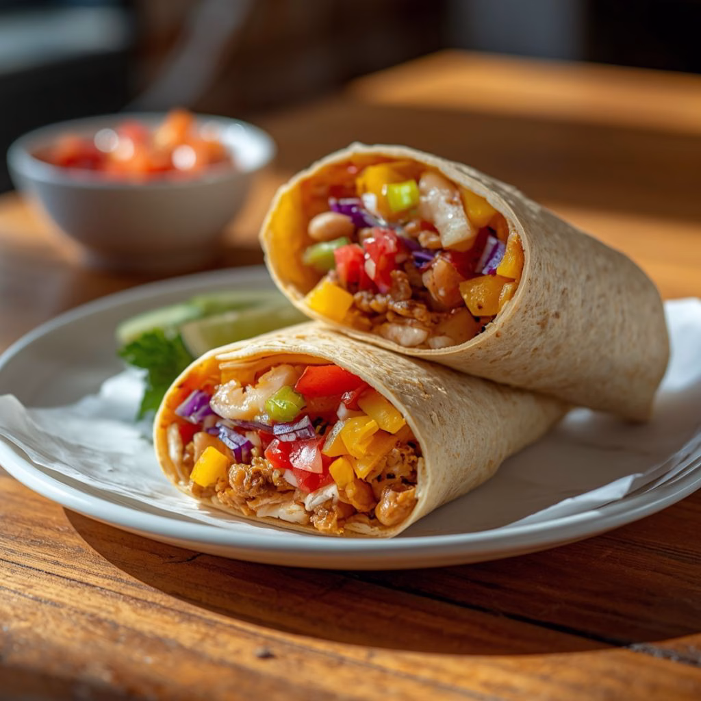 5-Ingredient Bean Burrito Recipe