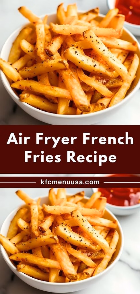 Air Fryer French Fries Recipe