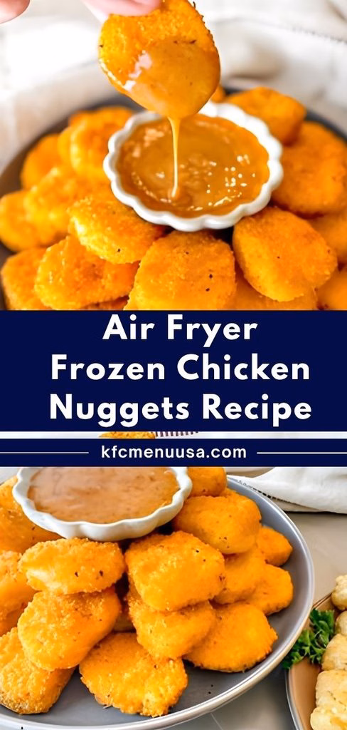 Air Fryer Frozen Chicken Nuggets Recipe