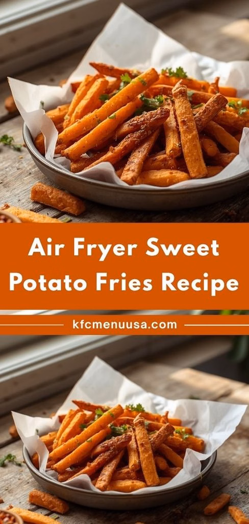Air Fryer Sweet Potato Fries Recipe