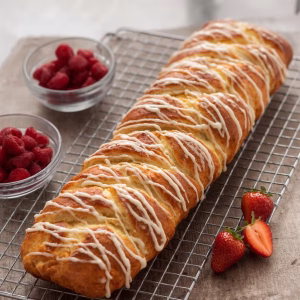 Almond Puff Pastry Braid Recipe