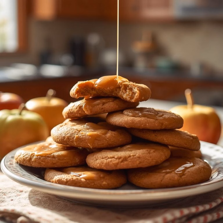 Apple Cider Caramel Cookies Recipe