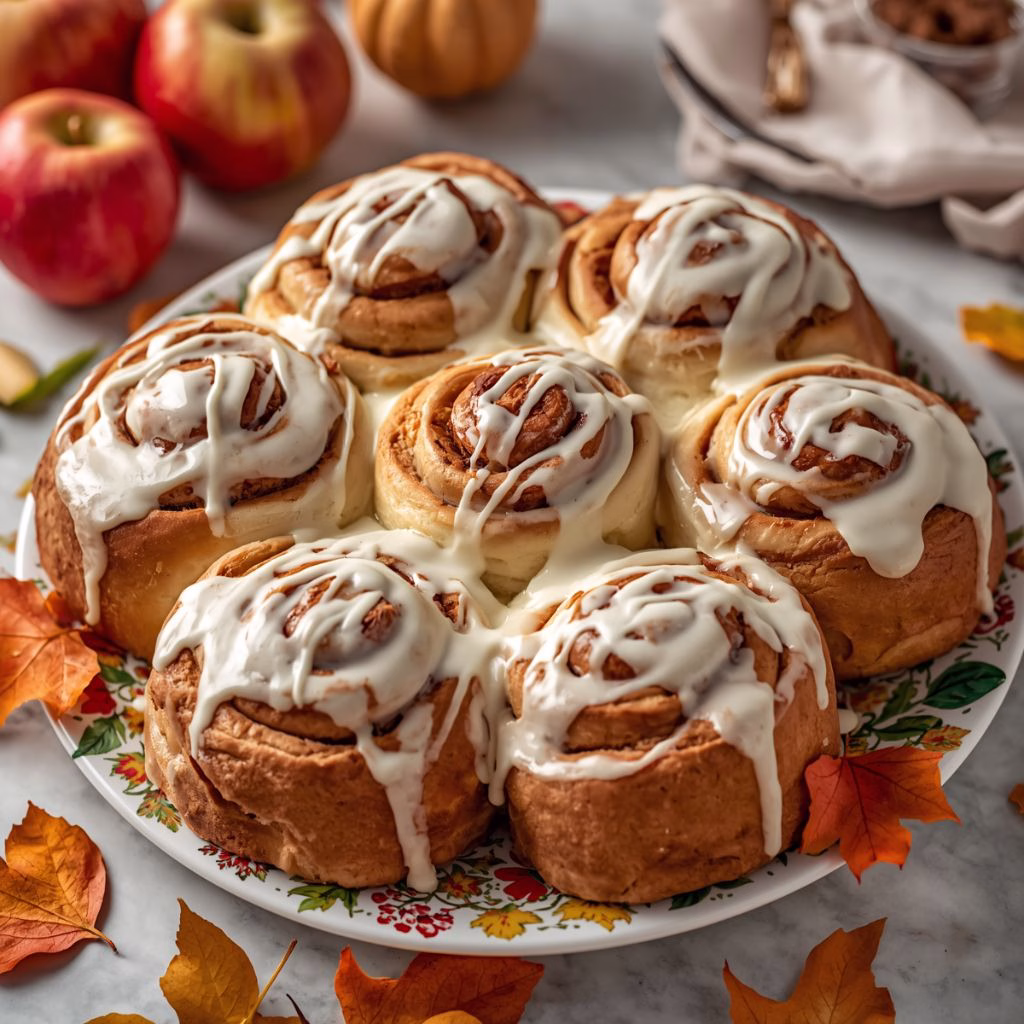 Apple Cider Cinnamon Rolls Recipe