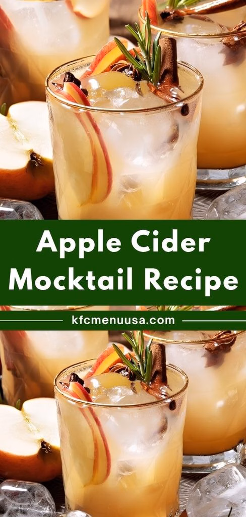 Apple Cider Mocktail Recipe