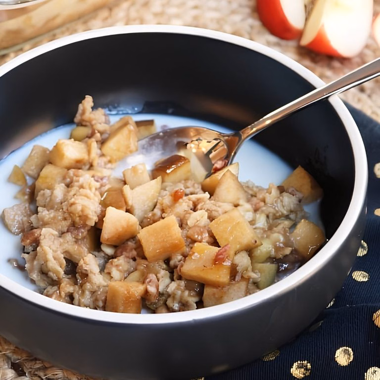 Apple Cider Overnight Oats Recipe