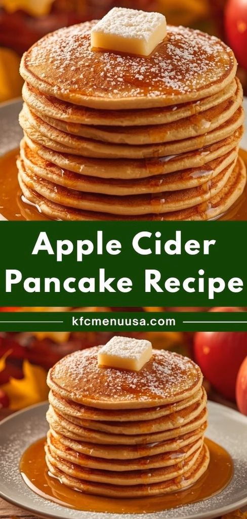 Apple Cider Pancakes Recipe