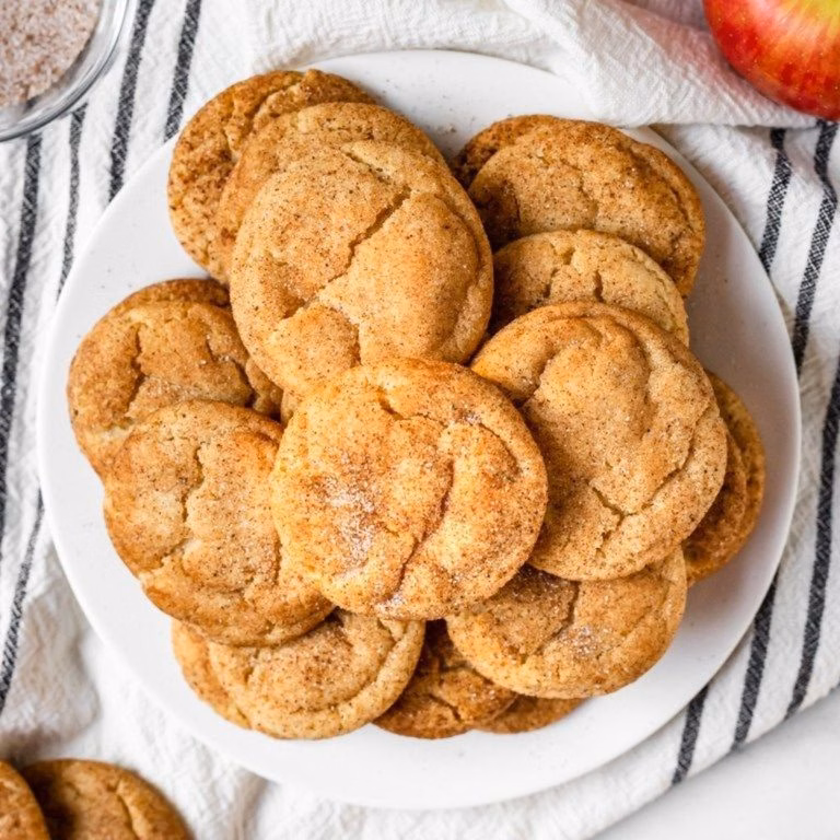 Apple Cider Snickerdoodles Recipe