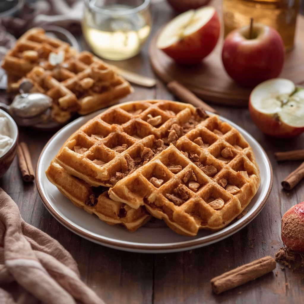 Apple Cider Waffles Recipe