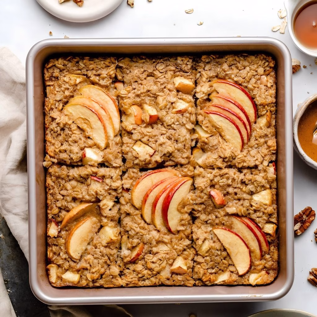 Apple Cinnamon Baked Oatmeal Recipe
