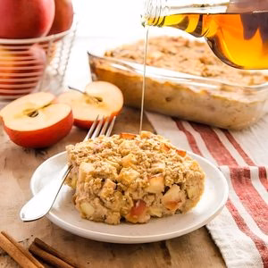 Apple Cinnamon Baked Oatmeal Recipe