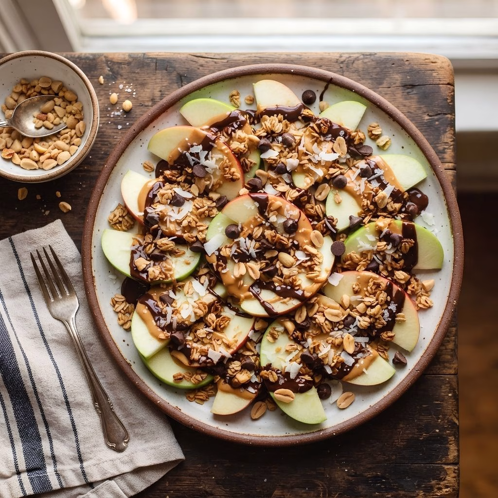 Apple Nachos Recipe for Kids