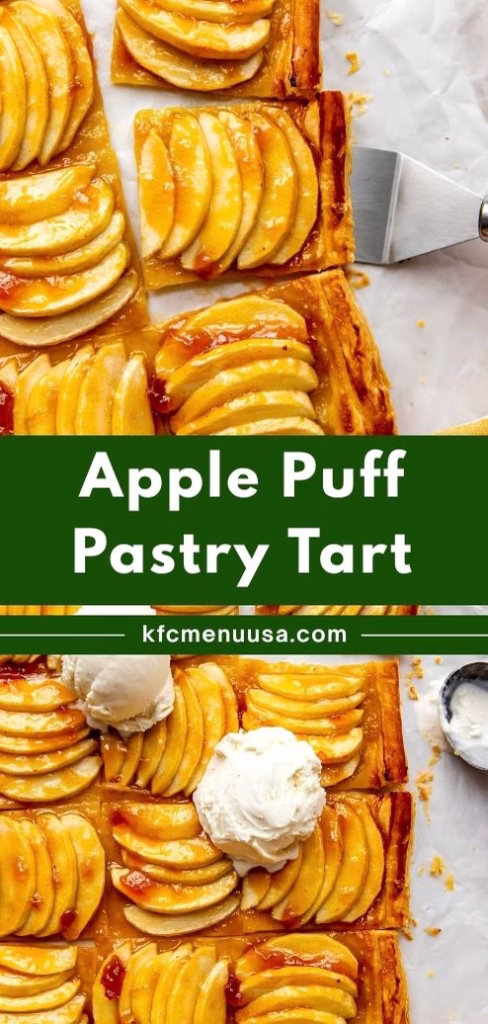 Apple Puff Pastry Tart Recipe