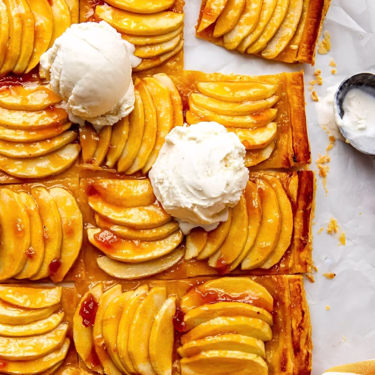 Apple Puff Pastry Tart Recipe