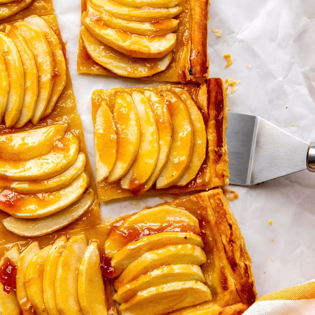 Apple Puff Pastry Tart Recipe