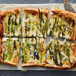 Asparagus Goat Cheese Tart Recipe
