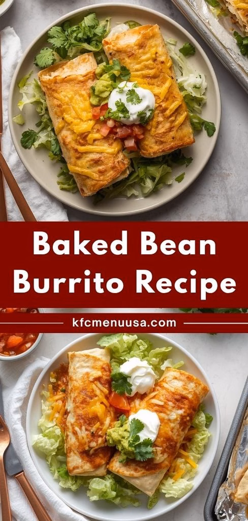 Baked Bean Burrito Recipe
