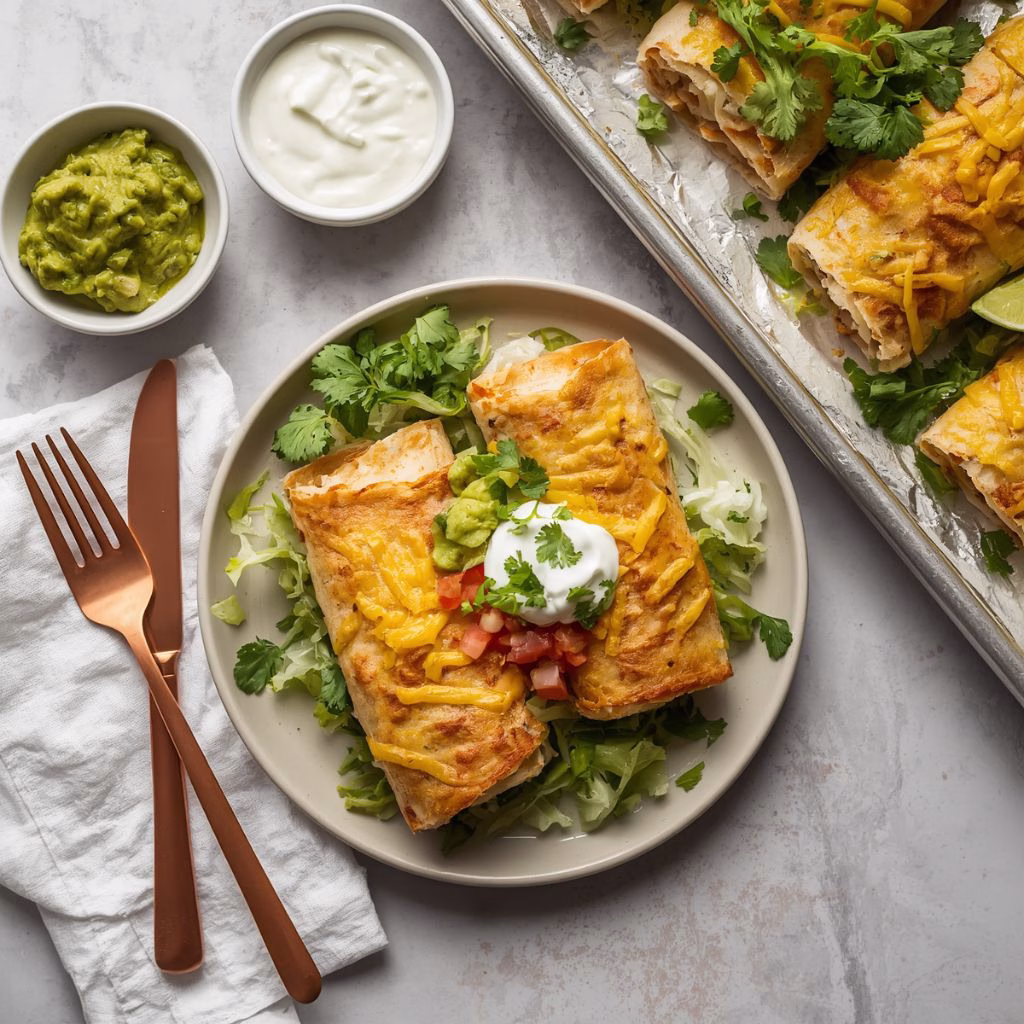 Baked Bean Burrito Recipe