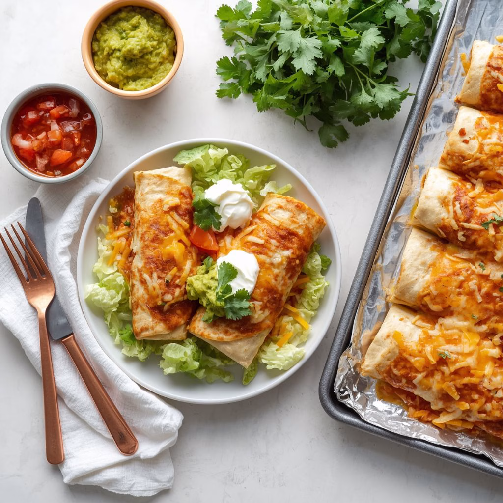 Baked Bean Burrito Recipe